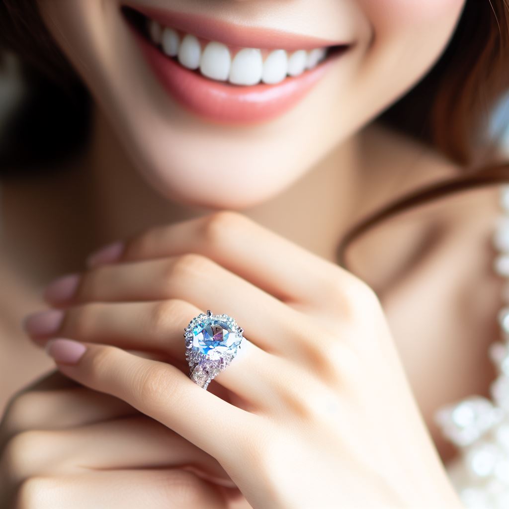Natural Gemstone Engagement Rings - Ringshake.com
