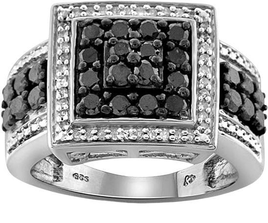 Best Black Diamond Promise Rings- ringshake.com
