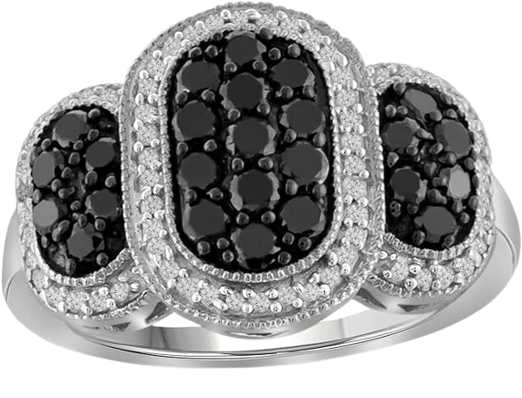 Black Diamond Promise Rings - ringshake.com