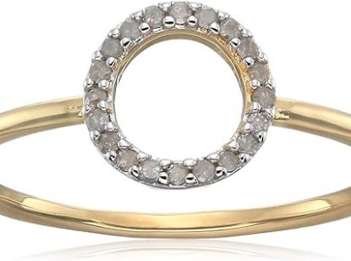 Circle Engagement Rings