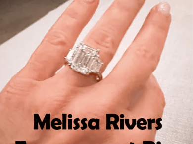 Melissa Rivers Engagement RIng